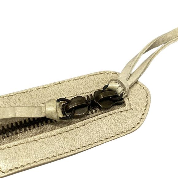 Balenciaga Handbag The City 115748 Ivory X Blue X Multi Braided Leather - Picture 12 of 15